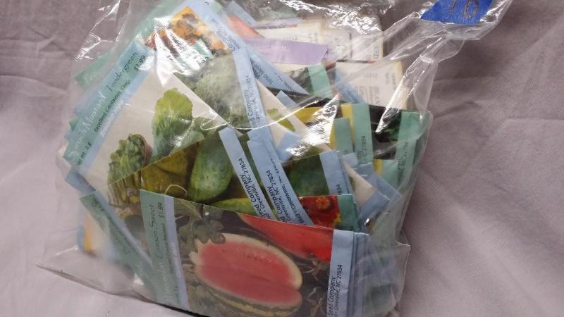50 packs of assorted seeds includi...