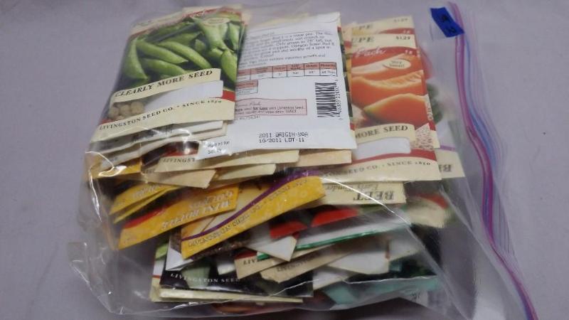 50 packs of assorted seeds includi...
