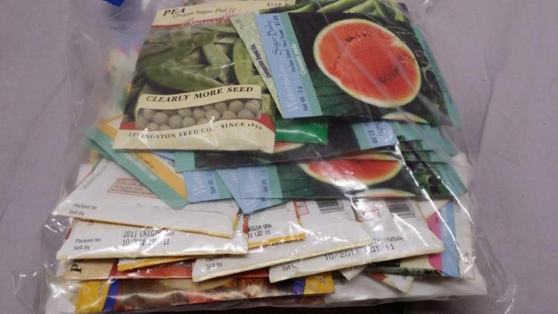 50 packs of assorted seeds includi...