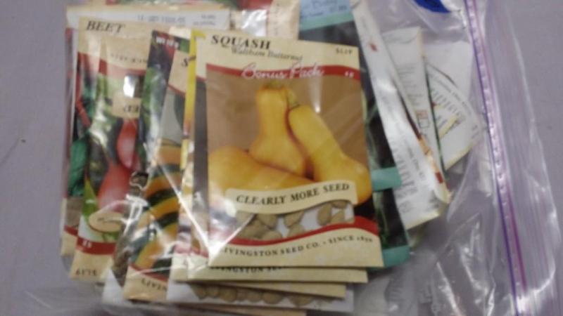 50 packs of assorted seeds includi...