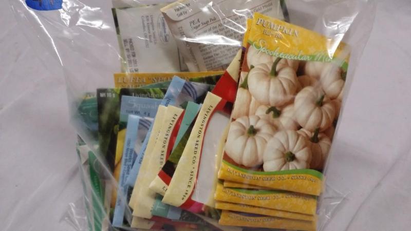 50 packs of assorted seeds includi...