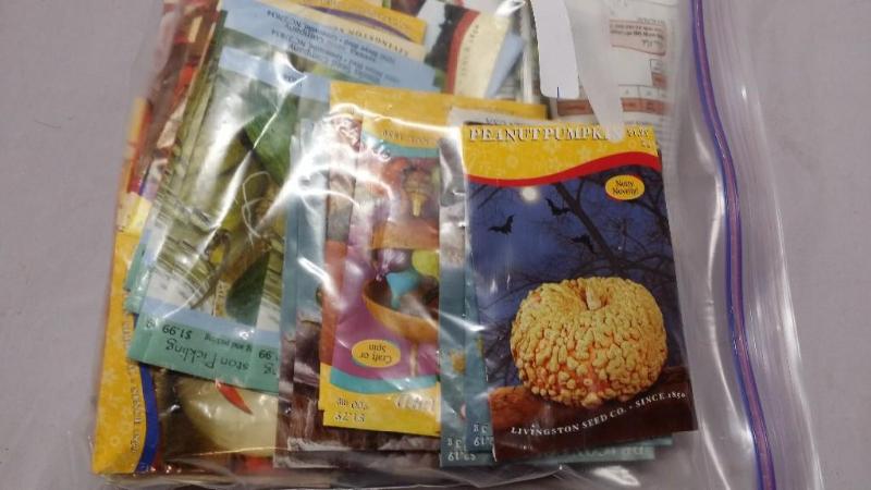 50 packs of assorted seeds includi...