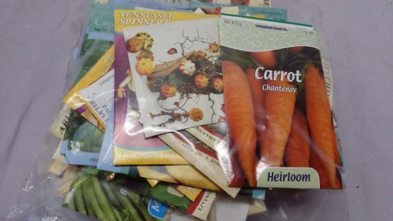 50 packs of assorted seeds includi...