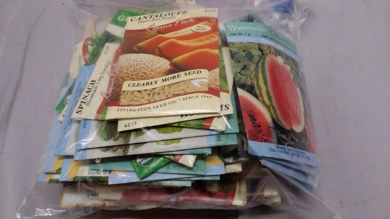50 packs of assorted seeds includi...