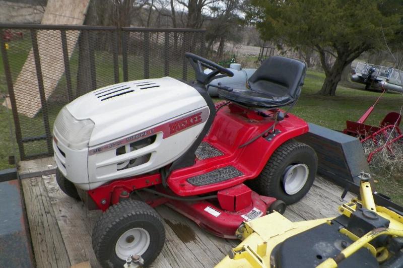 Huskee Supreme Lt 46 Inch Mower Lawn Care Equipment K Bid