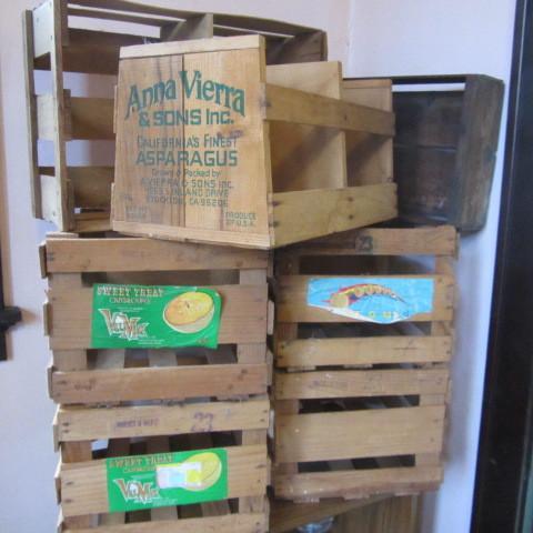 lot 112 image: Wood Crates