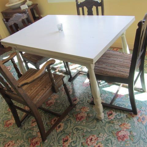 lot 128 image: Dine Table and Chairs