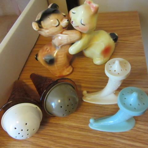 lot 169 image: Salt and Pepper Shakers