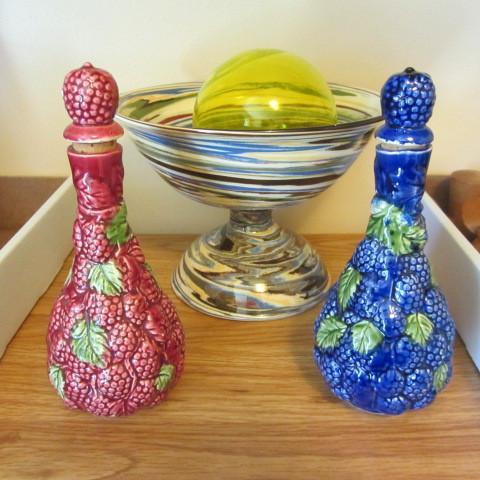 lot 173 image: Bowl and Cruets