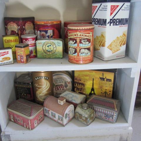 lot 191 image: Advertising Tins