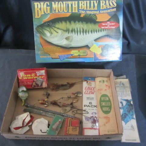 lot 284 image: Fishing Jigs, Billy Bass
