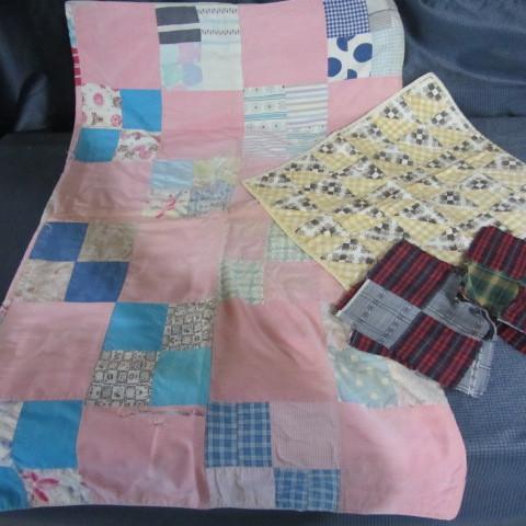 lot 293 image: Quilts and Pieces