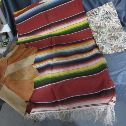 lot 297 image: Blanket, Leather