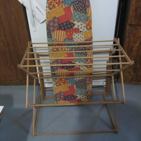 lot 306 image: Drying Racks, Iron Board