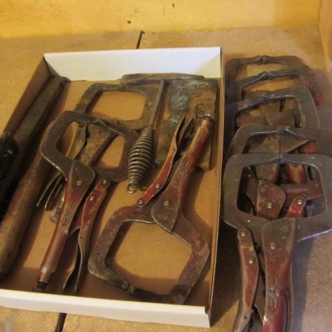 lot 63 image: Clamps, Vise Grips