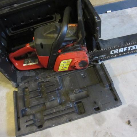 lot 7 image: Craftsman Chainsaw