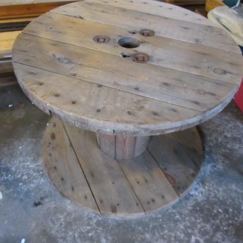 lot 72 image: Wooden Spool