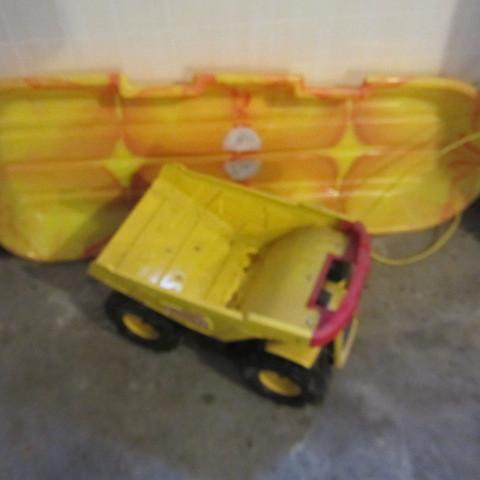 lot 74 image: Tonka and Sled