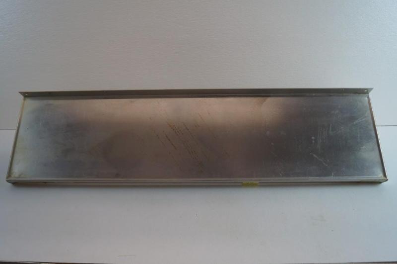 Stainless steel shelf