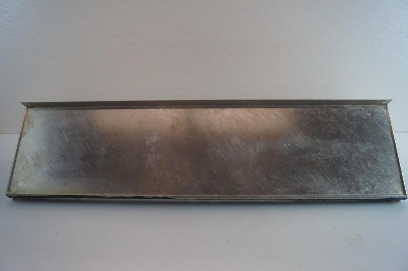 Stainless steel shelf