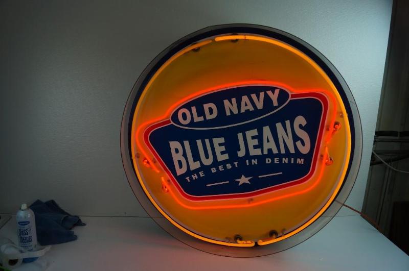 Old Navy Neon Sign