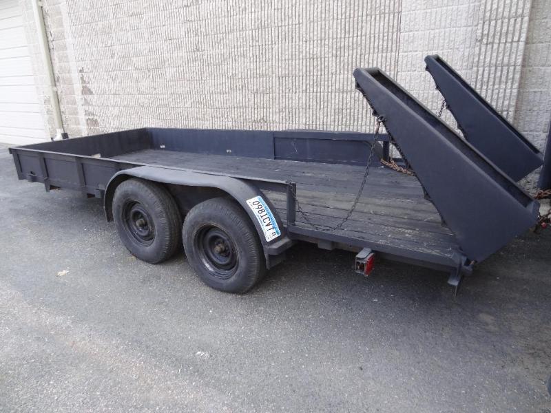 lot 1B image: 16 tandem trailer. 80" wide. ...