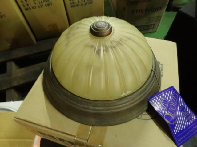 lot 26 image: Quoizel-Veneto ceiling light. New...