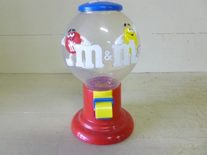 lot 123 image: Collectible M&ampM plastic candy d...
