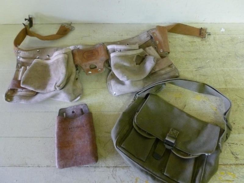 lot 131 image: Lot of two tool belts and a Craftsm...