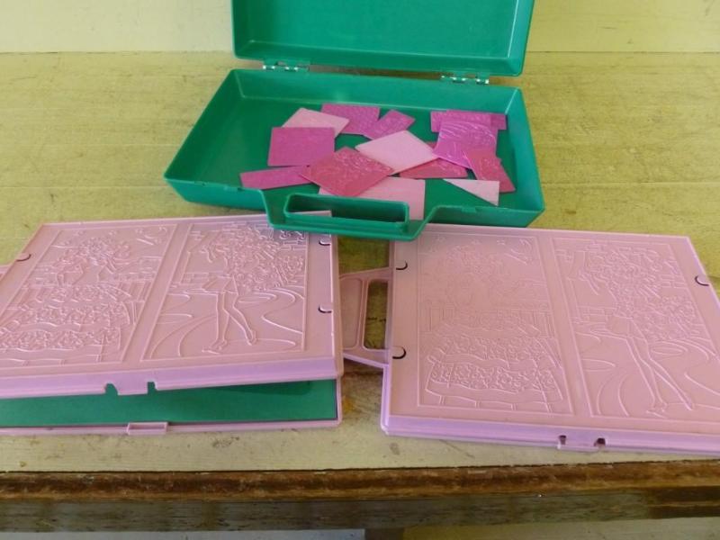 lot 177 image: Barbie drawing stencils comes in a...