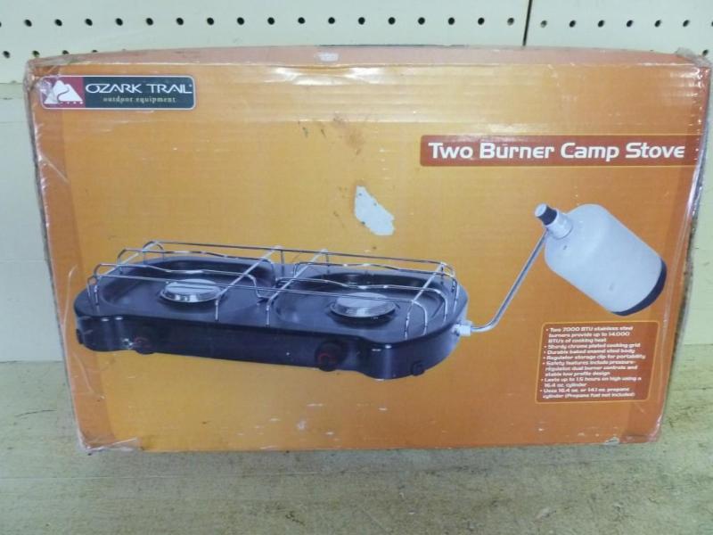 lot 20 image: Ozark Trail two burner propane camp...