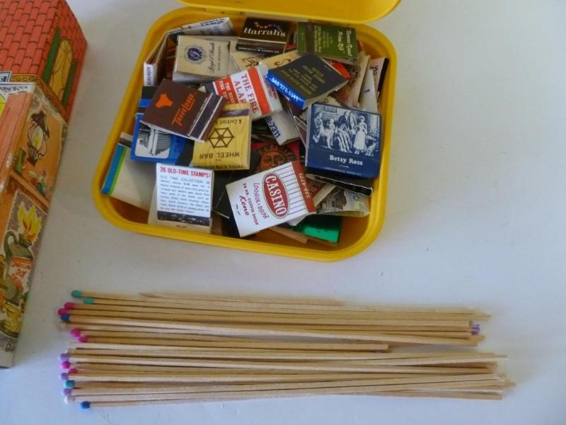 lot 209 image: Large lot of advertisement matches ...