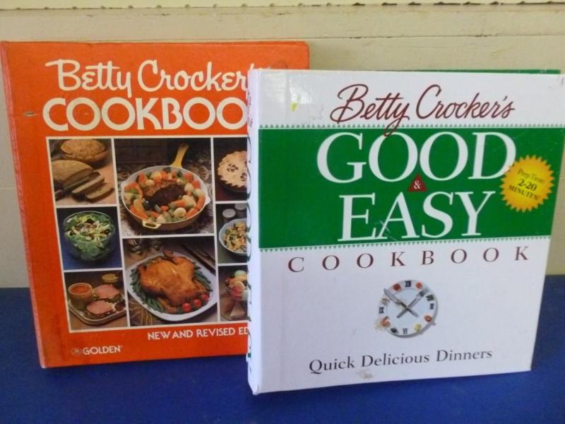lot 235 image: Lot of two Betty Crocker cookbooks ...