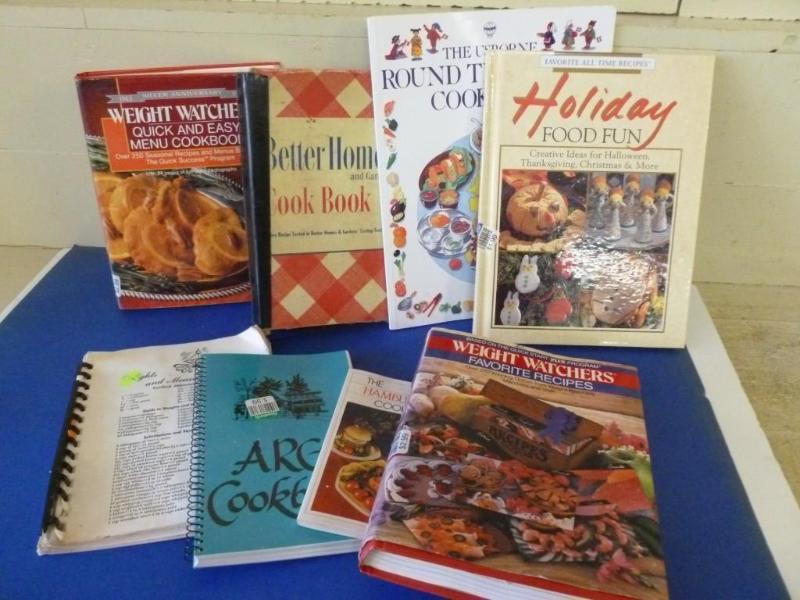 lot 237 image: Large lot of good cook books....