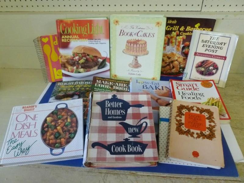 lot 238 image: Large lot of good cook books....