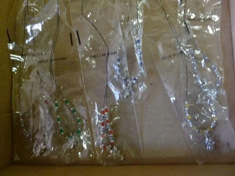 lot 80 image: Lot of six brand new necklaces....