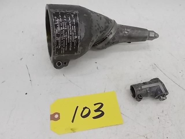 lot 103 image: Bridgeport Quill Head with Small 90...