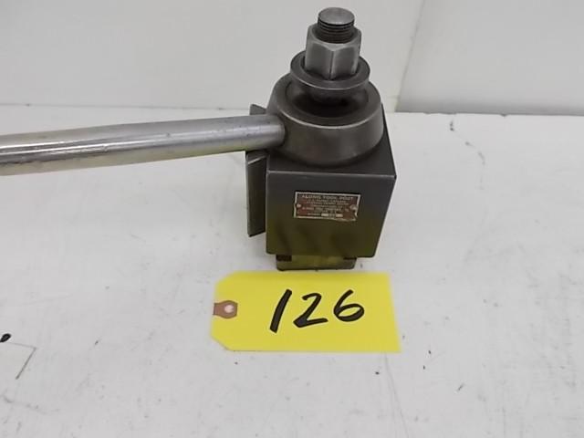 lot 126 image: Aloris CXA Tool Post...