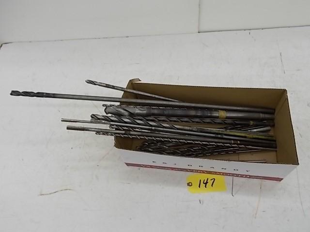 lot 147 image: Asstd Long Drills & Reamers...