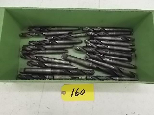 lot 160 image: Asstd Morse Taper Drills...