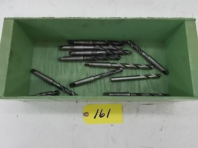 lot 161 image: Asstd Morse Taper Drills...
