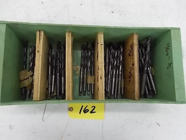 lot 162 image: Asstd Morse Taper Drills...