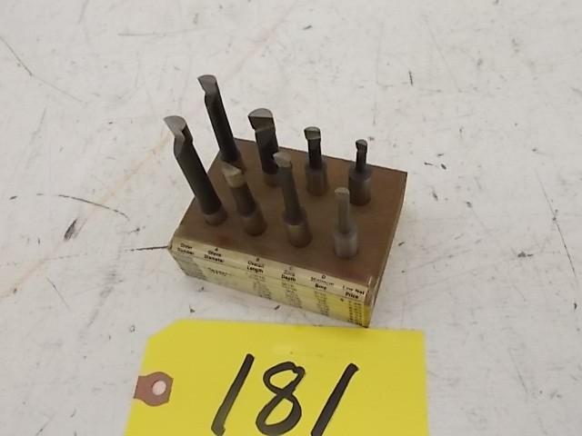 lot 181 image: 8 pc. 38" Boring Bar Set...