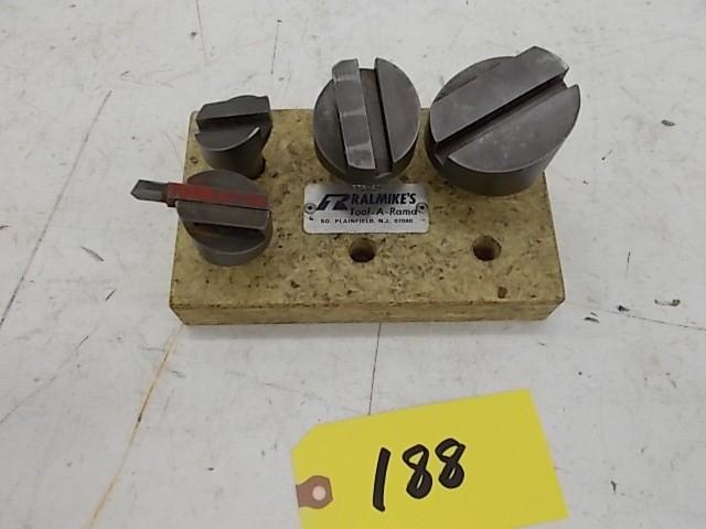 lot 188 image: 4 pc. Fly Cutters...