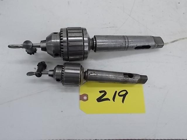 lot 219 image: Jacobs 12" x 38" Chucks...
