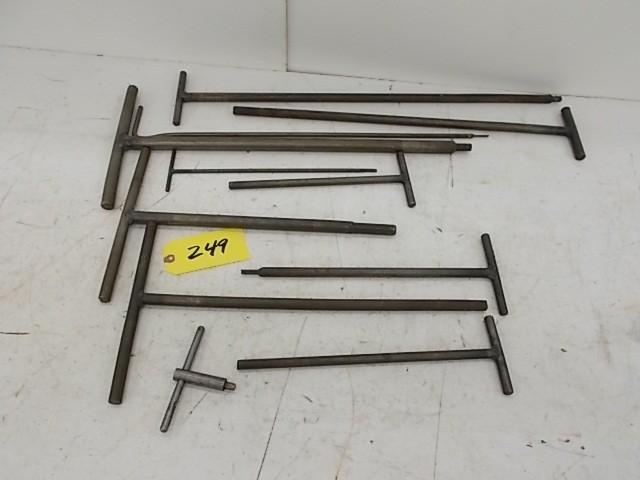 lot 249 image: Asstd T-Handles...