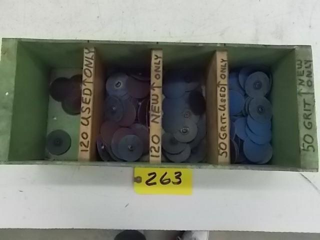 lot 263 image: Asstd 2" Twist Lok Grinding D...