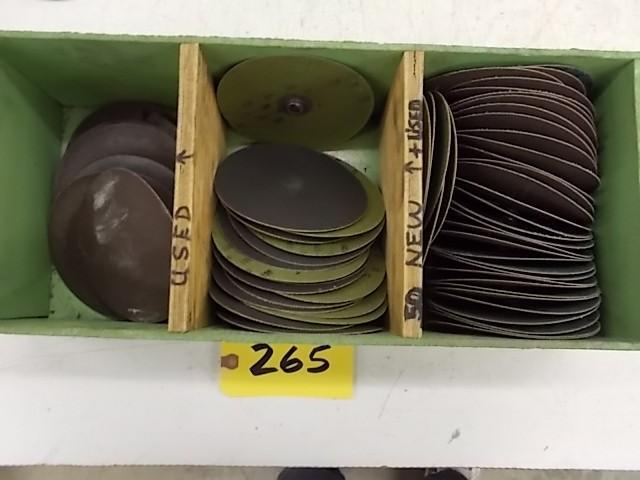 lot 265 image: Asstd 5" Twist Lok Grinding D...