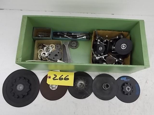 lot 266 image: Asstd Arbors, Pads, & Holders...