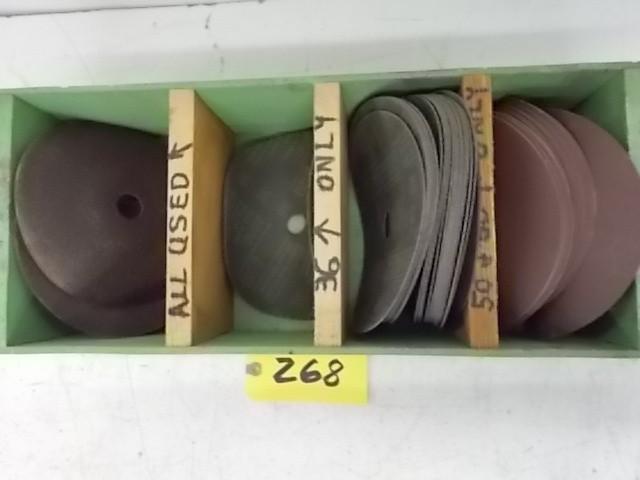 lot 268 image: 7" Grinding Discs...